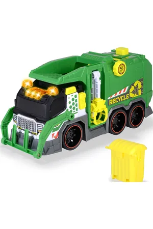 DICKIE TOYS Recycling Truck Toys Toy Cars & Vehicles Toy Cars Garbage Trucks Green