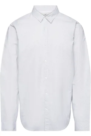 Hollister Hco. Guys Wovens Tops Shirts Casual White