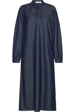Pieszak Pd-Maria Boheme Maxi Dress Maksimekko Juhlamekko Navy