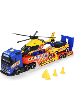 DICKIE TOYS Rescue Transporter Toys Toy Cars & Vehicles Toy Vehicles Planes Multi/patterned