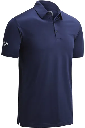 Callaway Swingtech Solid Polo Sport Polos Short-sleeved Navy