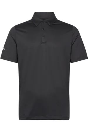 Callaway Swingtech Solid Polo Sport Polos Short-sleeved Black