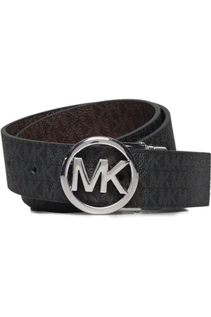 Michael Kors 32Mm Rev Mk Logo Bkl Logo To Logo Vyö Black
