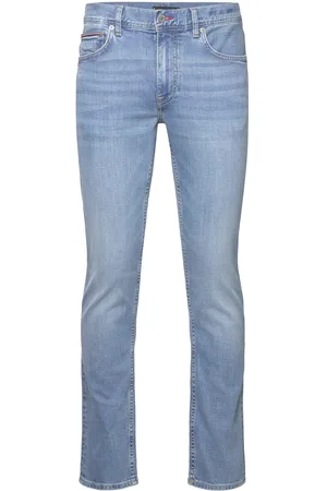 Tommy Hilfiger Straight Denton Str Amston Blue Bottoms Jeans Regular Pink