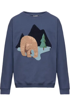 Ma-ia Family Otso Collegetröja Tops Sweat-shirts & Hoodies Sweat-shirts Navy