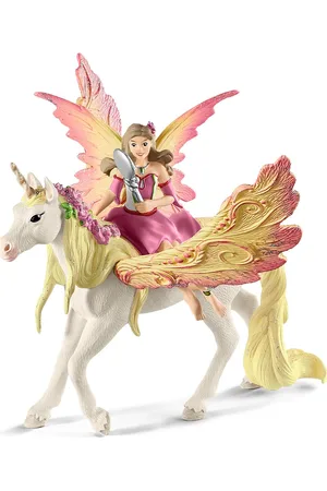 Schleich Fairy Feya With Pegasus Unicorn Toys Playsets & Action Figures Animals Multi/patterned