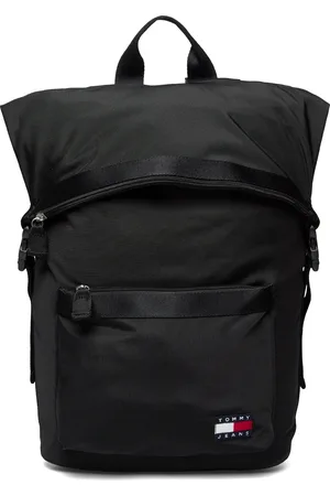 Tommy Hilfiger Tjm Daily Rolltop Backpack Reppu Laukku Black