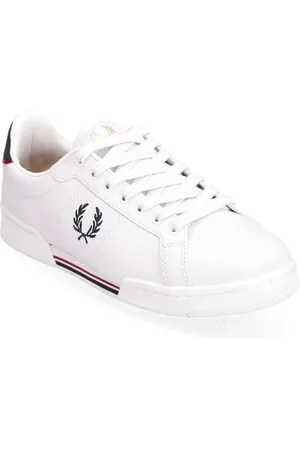 Fred Perry B722 Leather Matalavartiset Sneakerit Tennarit White