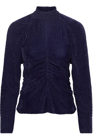 Hofmann Copenhagen Kiki Designers T-shirts & Tops Long-sleeved Navy
