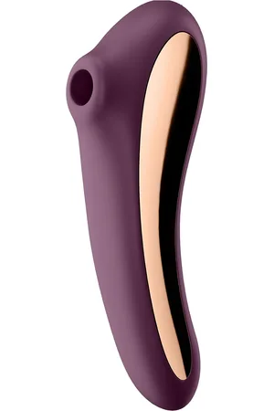Satisfyer Dual Kiss Purple Beauty Women Sex And Intimacy Vibrators Purple