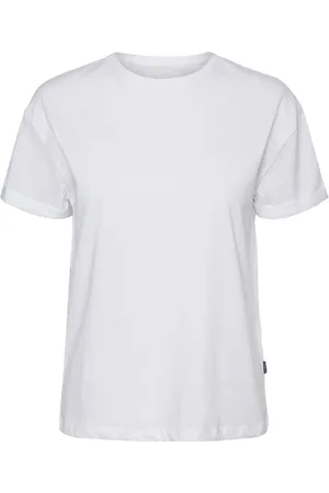 Noisy May Nmbrandy S/S Top Noos Tops T-shirts & Tops Short-sleeved White