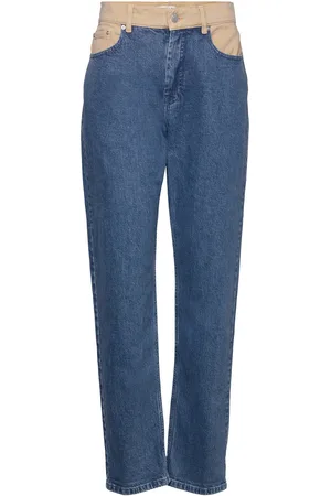 Munthe Lynsay Bottoms Jeans Boyfriend Jeans Blue