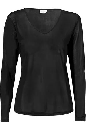 Damella of Sweden Top Tops T-shirts & Tops Long-sleeved Black