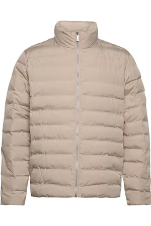 SELECTED Slhbarry Quilted Jacket Noos Vuorillinen Takki Topattu Takki Beige