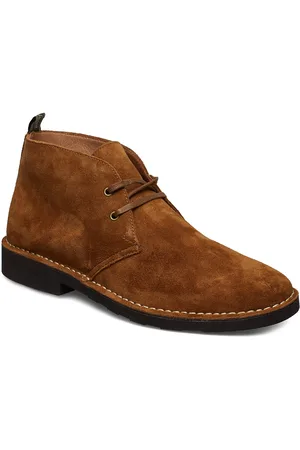 Ralph Lauren Talan Suede Chukka Boot Desert-kengät Nauhakengät Brown