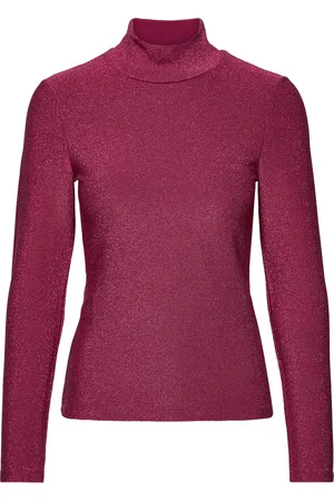 Baum und Pferdgarten Jacka Designers Knitwear Turtleneck Pink