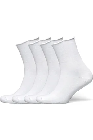 Rosemunde Rhatlanta Socks - 4-Pack Lingerie Socks Regular Socks White
