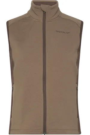 Chevalier Lenzie Technostretch Vest Women Sport Quilted Vests Brown