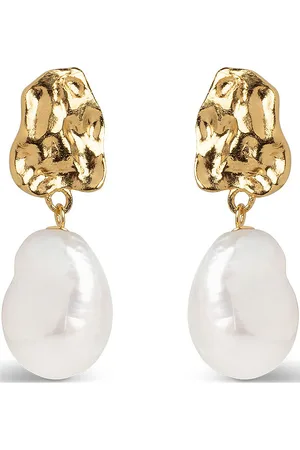 Enamel Earring, Paris Accessories Jewellery Earrings Studs White
