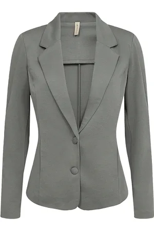 soyaconcept Sc-Daniela Blazers Single Breasted Blazers Grey