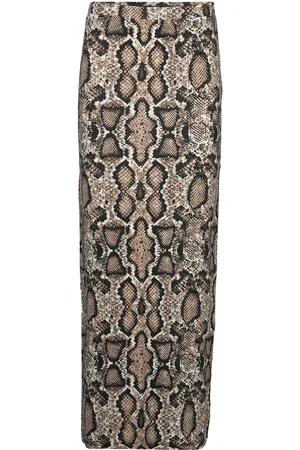 Noisy May Nmpasa Hw Midi Skirt Pitkä Hame Beige