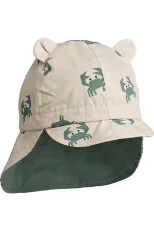 Liewood Gorm Reversible Sun Hat With Ears Aurinkohattu Green