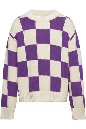 Molo Gertina Tops Knitwear Pullovers Purple