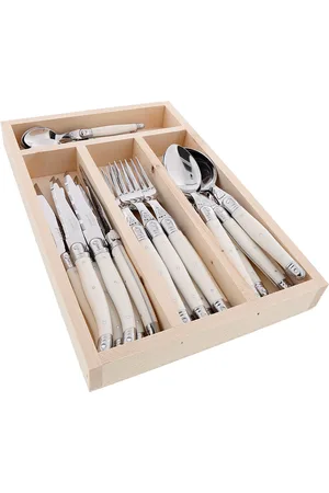 Jean Dubost Bestiksæt 24 Stk Laguiole Home Tableware Cutlery Cutlery Set