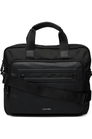 Calvin Klein Ck Elevated Laptop Bag Tietok Laukku Läppärilaukku Laukku Black