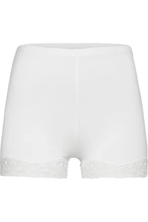 Damella of Sweden Biker Briefs Alushousut Brief Tangat White