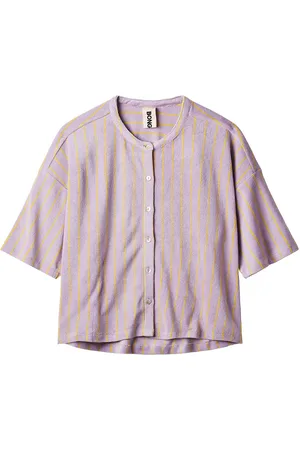 Bongusta Naram Over D Shirt Tops Shirts Short-sleeved Purple