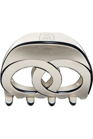 By Barb Hair Clip Coco White Accessories Hair Accessories Hair Claws Silver