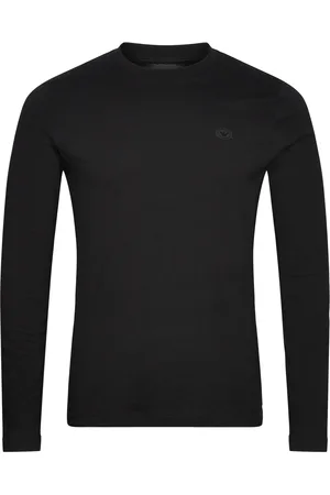 Emporio Armani T-Shirt Designers T-shirts Long-sleeved Black