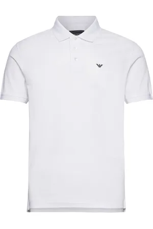 Emporio Armani Polo Shirt Designers Polos Short-sleeved White