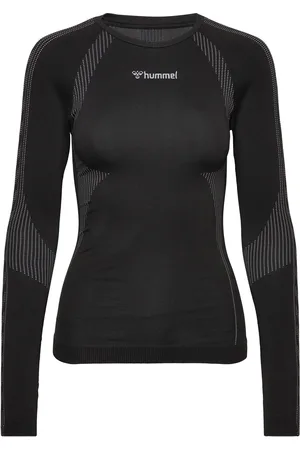 Hummel Hmlshaping Seamless T-Shirt L/S Tops T-shirts & Tops Long-sleeved Black