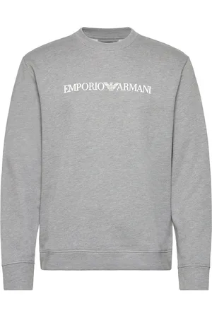 Emporio Armani Felpa Designers Sweat-shirts & Hoodies Sweat-shirts Grey