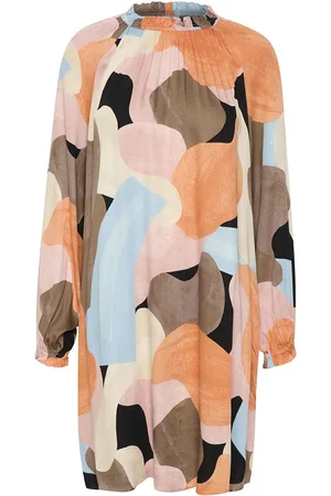 Culture Cudana Short Dress Lyhyt Mekko Multi/patterned