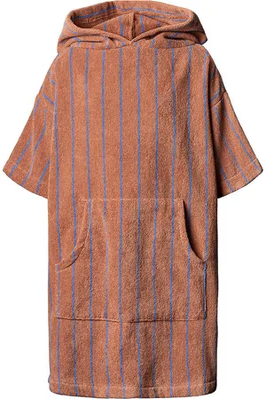 Bongusta Naram Kids Poncho Home Bath Time Bath Poncho Brown