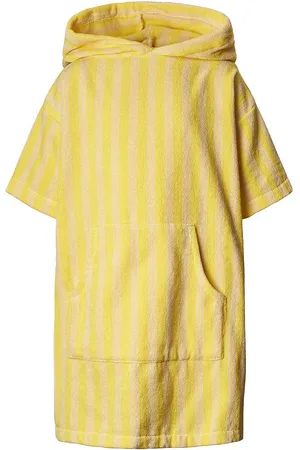 Bongusta Naram Kids Poncho Home Bath Time Bath Poncho Yellow