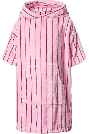Bongusta Naram Kids Poncho Home Bath Time Bath Poncho Pink