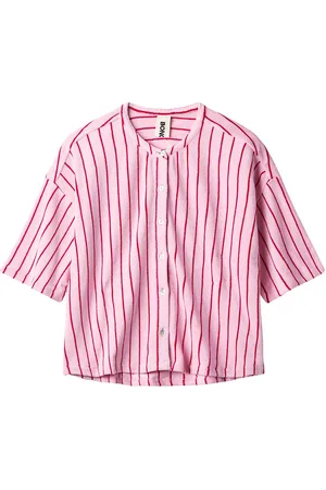 Bongusta Naram Over D Shirt Tops Shirts Short-sleeved Pink