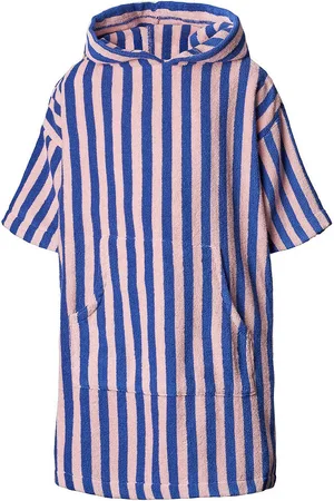 Bongusta Naram Kids Poncho Home Bath Time Bath Poncho Blue
