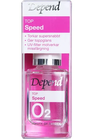 DEPEND COSMETIC Top Speed 11Ml Beauty Women Nails Base & Top Coat Nude