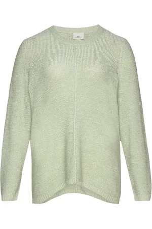 ONLY Carnew Foxy L/S Pullover Knt Tops Knitwear Jumpers Green