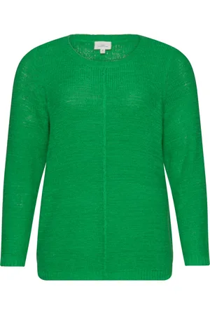 ONLY Carnew Foxy L/S Pullover Knt Tops Knitwear Jumpers Green
