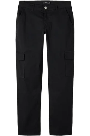 LMTD Nlntalse Twi Straight Cargo Pant Noos Bottoms Black