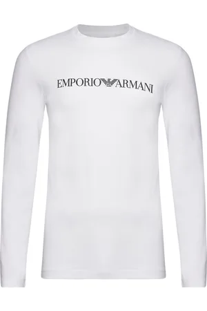 Emporio Armani T-Shirt Designers T-shirts Long-sleeved White