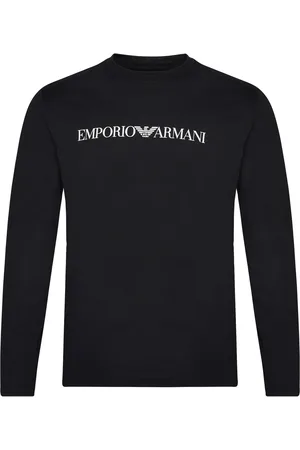 Emporio Armani T-Shirt Designers T-shirts Long-sleeved Navy