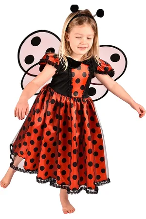 Den Goda Fen Ladybug Costume Toys Costumes & Accessories Character Costumes Red