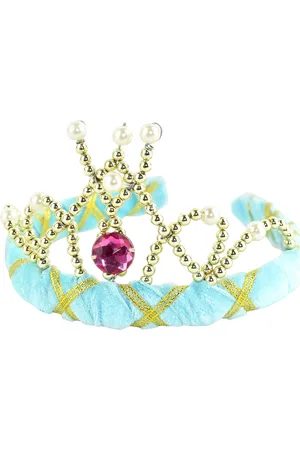Den Goda Fen Velvet Tiara Toys Costumes & Accessories Costumes Accessories Blue